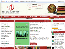 Tablet Screenshot of nxbtrithuc.com.vn